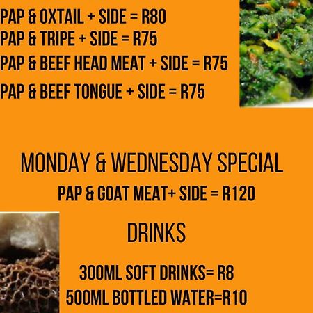 African Cuisine Restaurant Bed & Breakfast Giyani Bagian luar foto